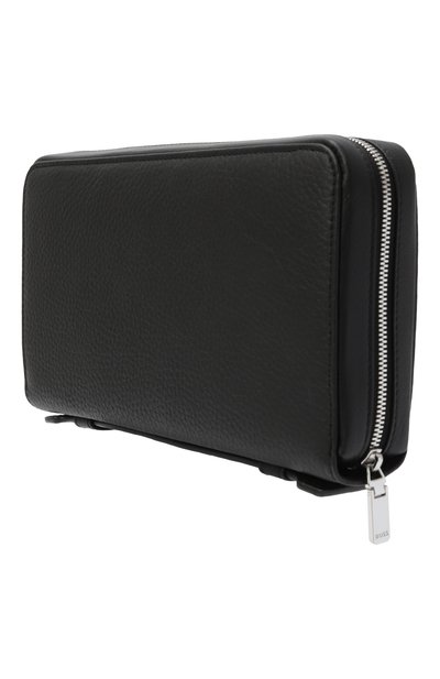 Кожаное портмоне BOSS черного цвета по цене 36950 руб., арт. 50536073, фото 2 Кожаное портмоне BOSS, арт. 50536073, фото 2