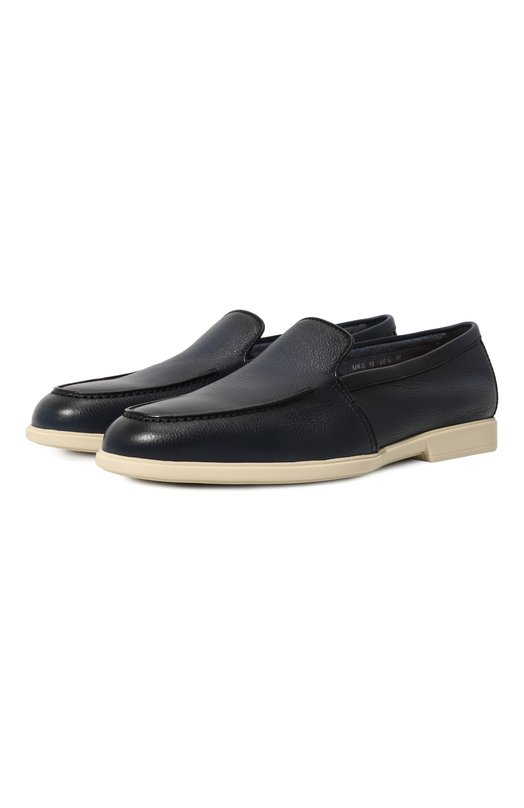 фото Кожаные лоферы santoni