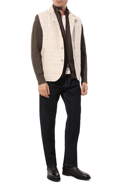 Кардиган из шерсти и вискозы PAUL&SHARK, арт. 13311214, фото 2