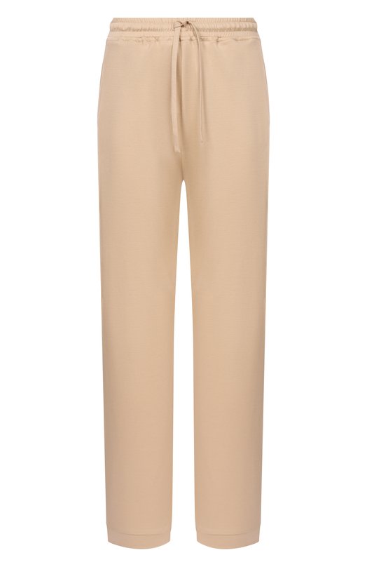 Брюки из шелка и хлопка MVST M25.2MW.T403/SC00 Бежевый M25.2MW.T403/SC00