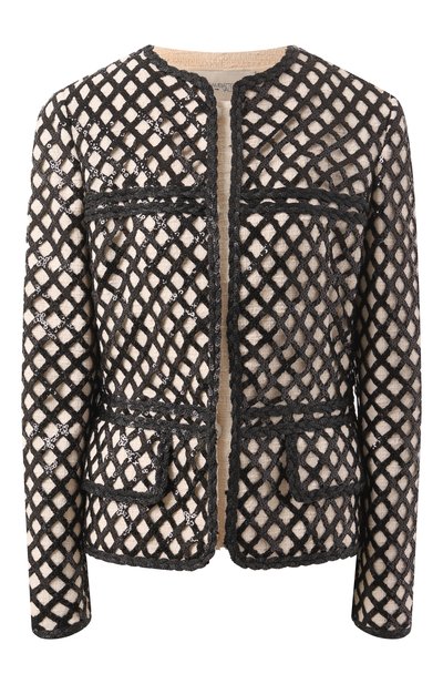 Женский хлопковый жакет GIAMBATTISTA VALLI, арт. 24FWPVCA6045-35EFI