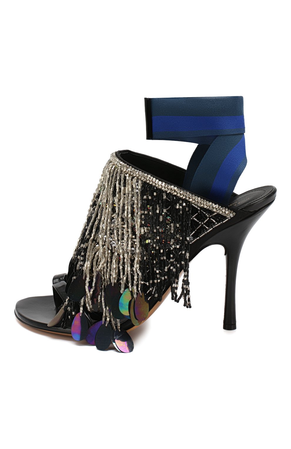 Комбиниров анные босоножки DRIES VAN NOTEN, арт. WS25/280/100/QU167, фото 3