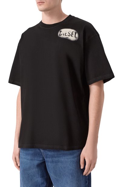Хлопковая футболка DIESEL, арт. A19981/0QIAM, фото 3