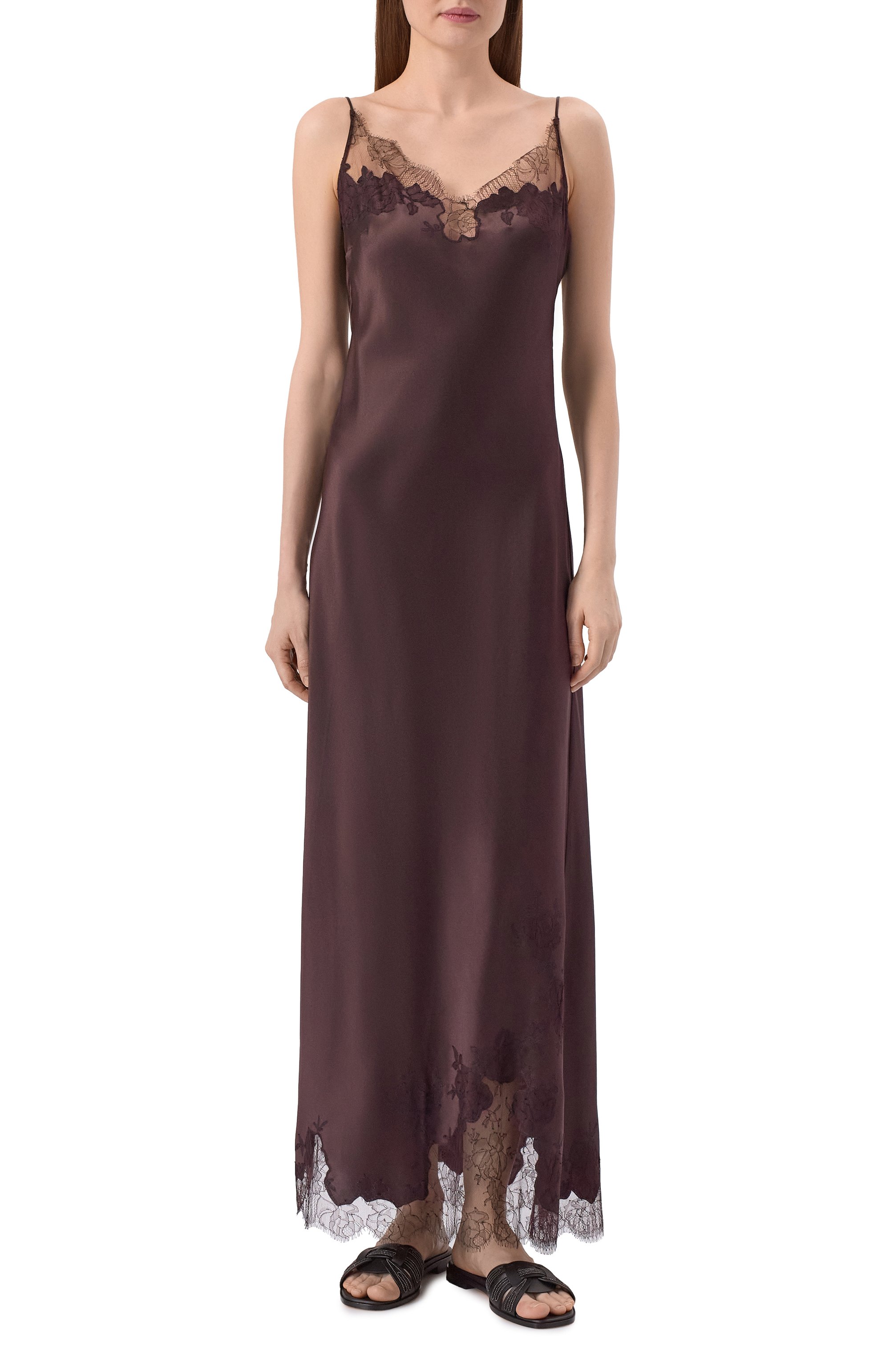 Шелковая сорочка CARINE GILSON, арт. AL0253DS, фото 2