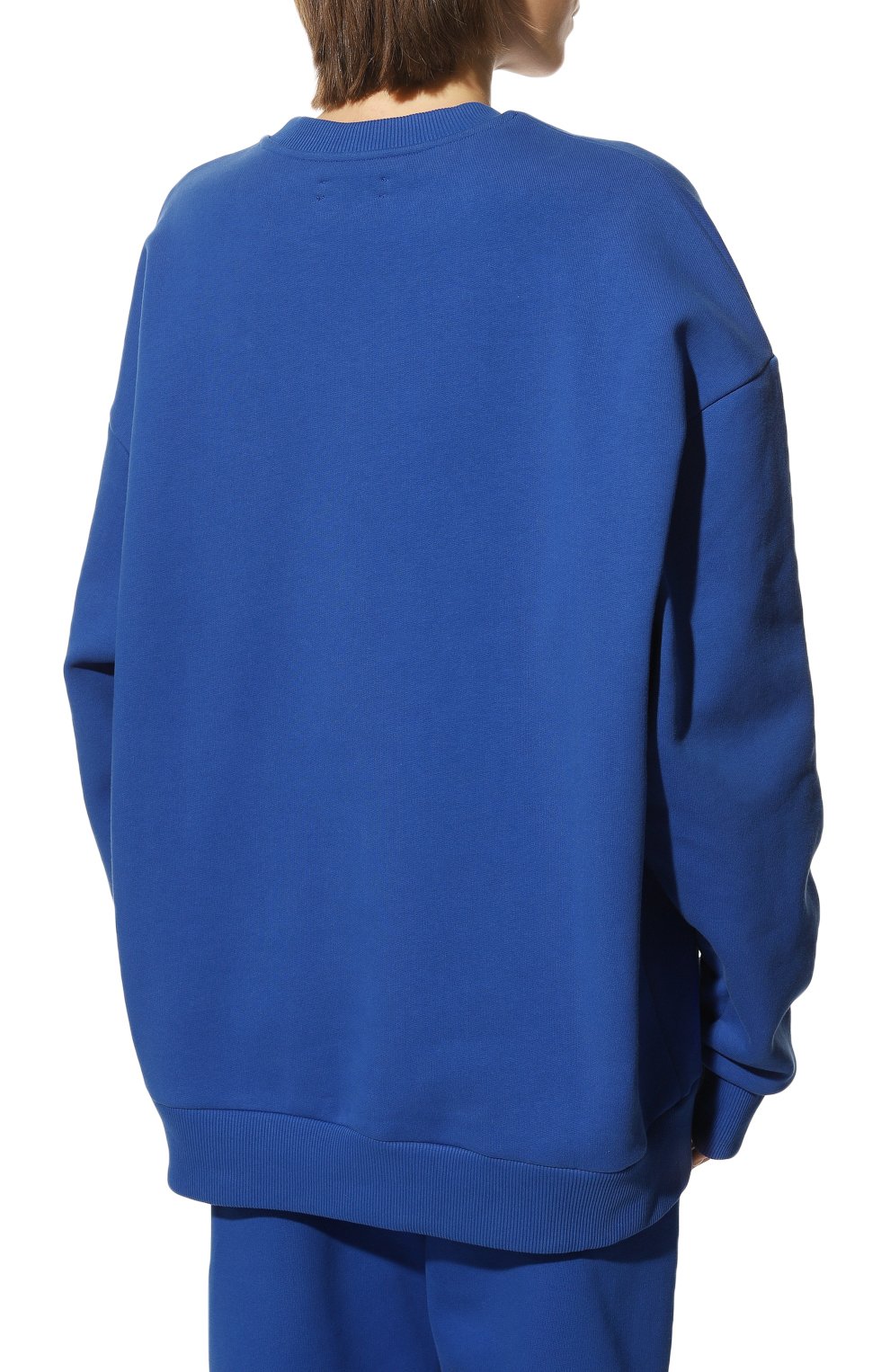 Хлопковый свитшот PANGAIA синего цвета по цене 19100 руб., арт. 365 Signature Sweatshirt, фото 4 Хлопковый свитшот PANGAIA, арт. 365 Signature Sweatshirt, фото 4