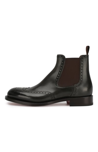 Кожаные челси SANTONI, арт. MCVE16752MC1HVVDW60, фото 3