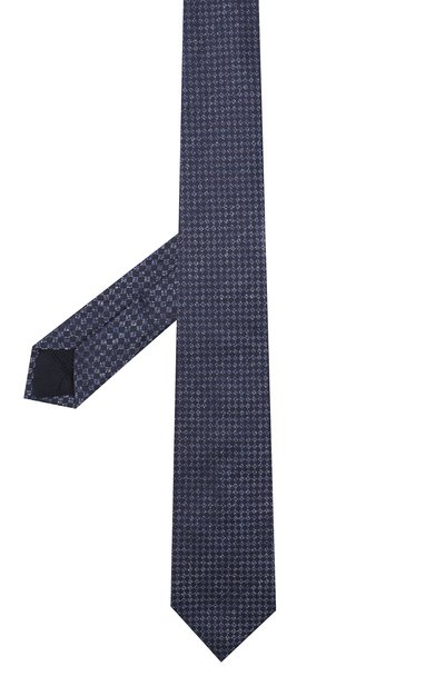 Шелковый галстук CORNELIANI синего цвета по цене 11500 руб., арт. 83U302-9120429/00, фото 2 Шелковый галстук CORNELIANI, арт. 83U302-9120429/00, фото 2