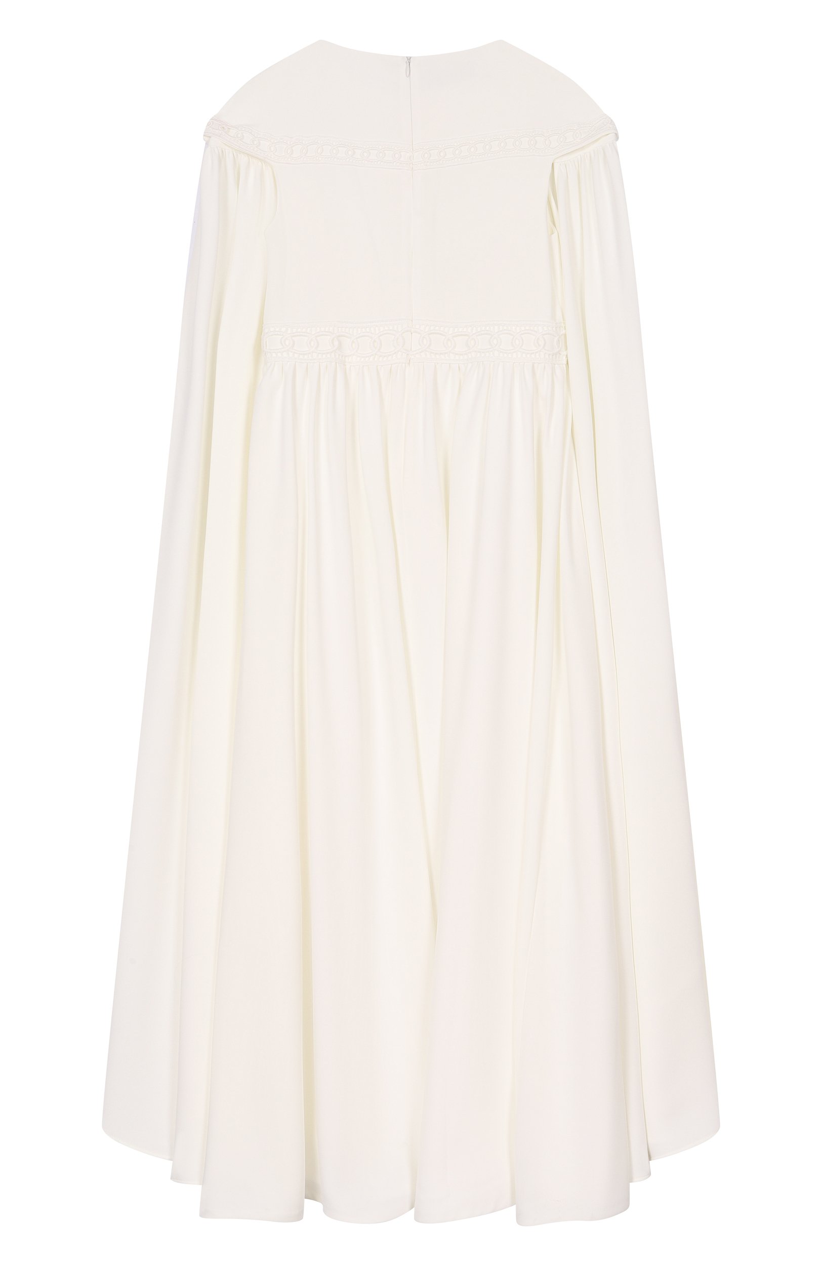 Платье ELIE SAAB KIDS молочного цвета по цене 103500 руб., арт. EFAB126 MXML/TS1036_001, фото 2 Платье ELIE SAAB KIDS, арт. EFAB126 MXML/TS1036_001, фото 2