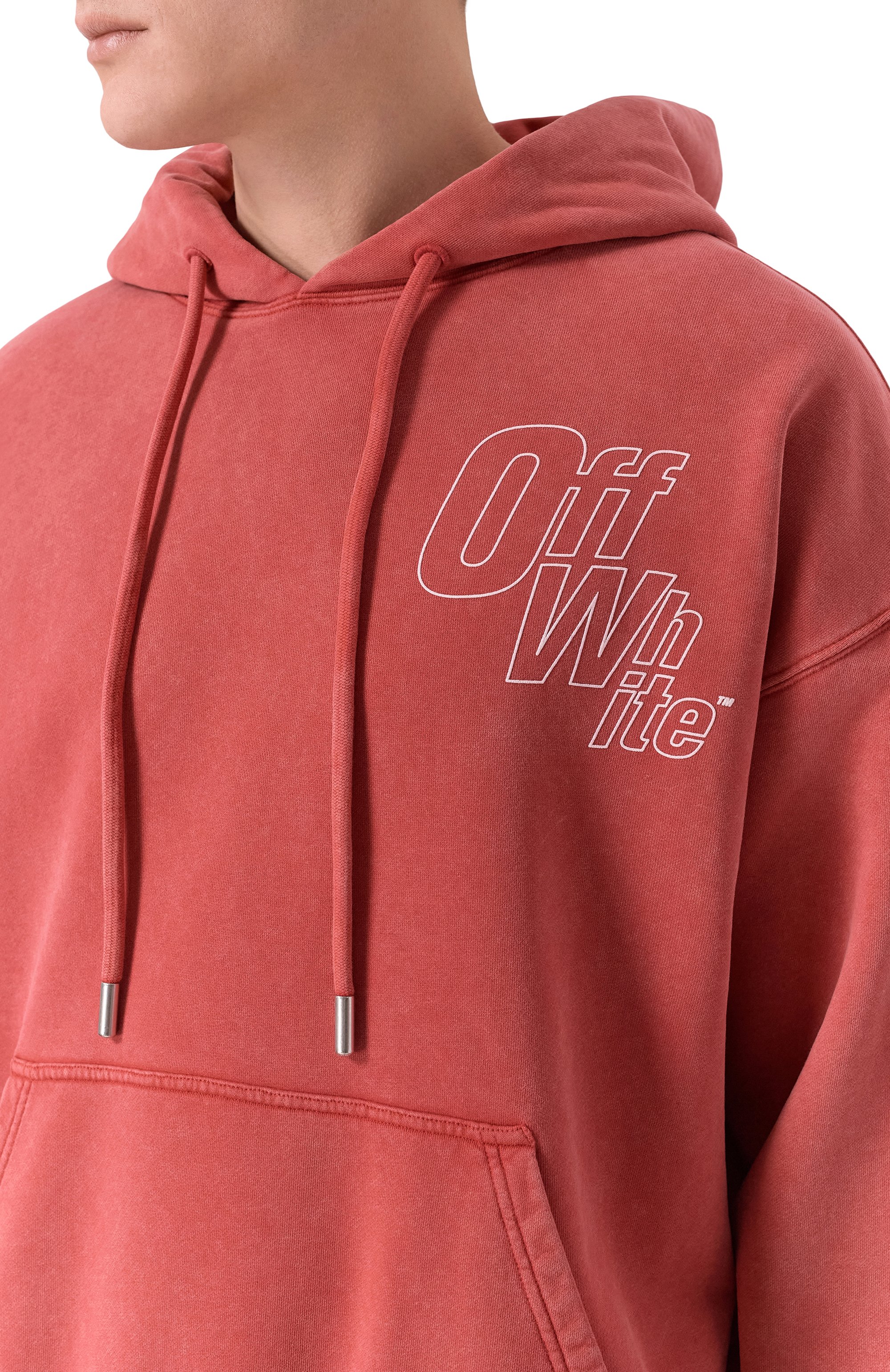 Хлопковое худи OFF-WHITE, арт. 0MBB085F25FLE00K, фото 5