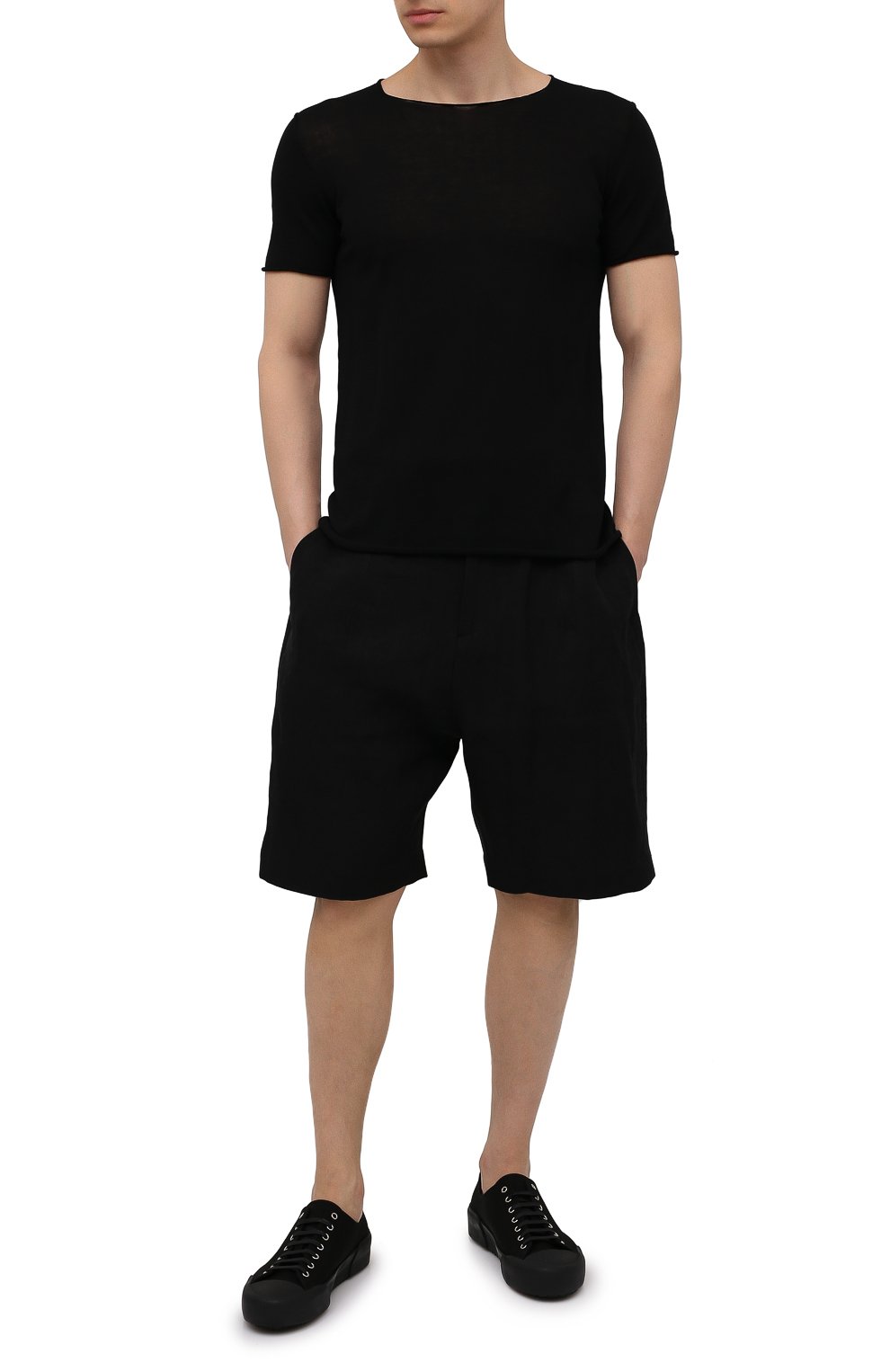 Льняные шорты ISABEL BENENATO, арт. UW32S21, фото 2