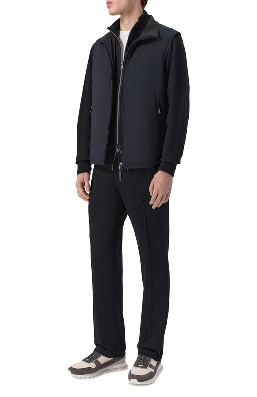 Хлопковая толстовка Capobianco 20M451.BI00. Чёрный  20M451.BI00. Фото 2