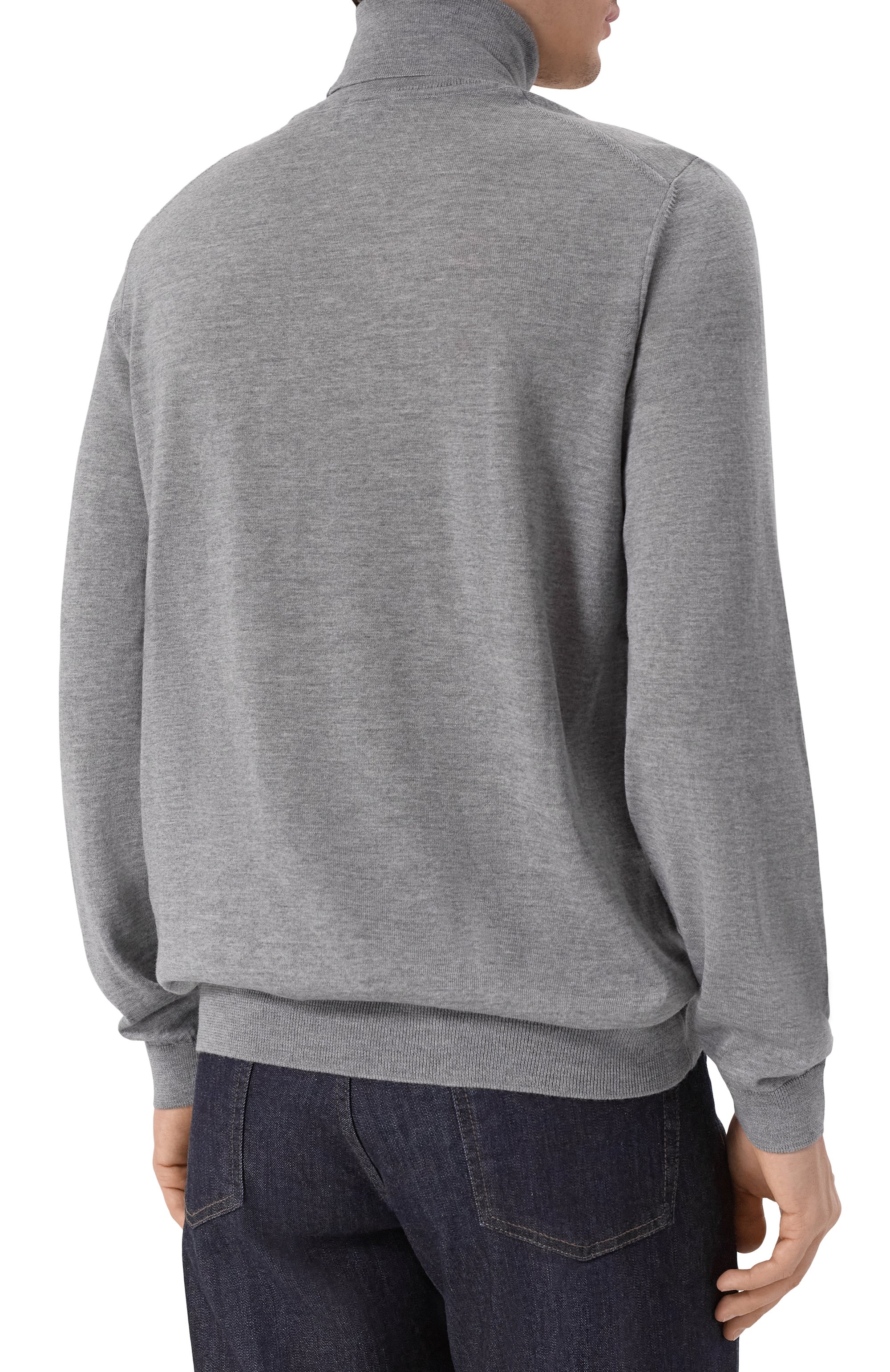 Шерстяная водолазка BOSS, арт. 50468262, фото 4