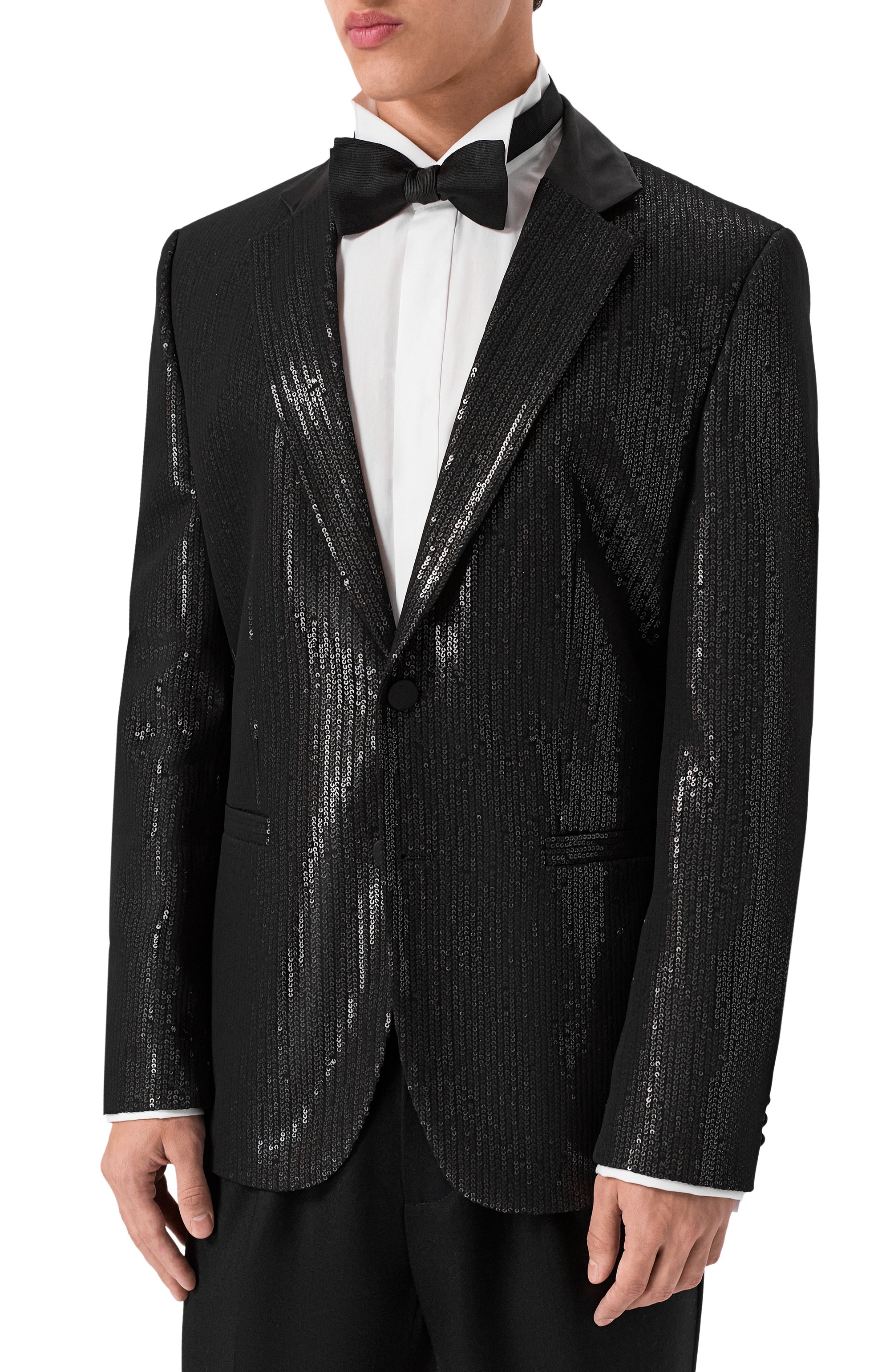 Пиджак с отделкой пайетками HUGO, арт. 50549435, фото 3