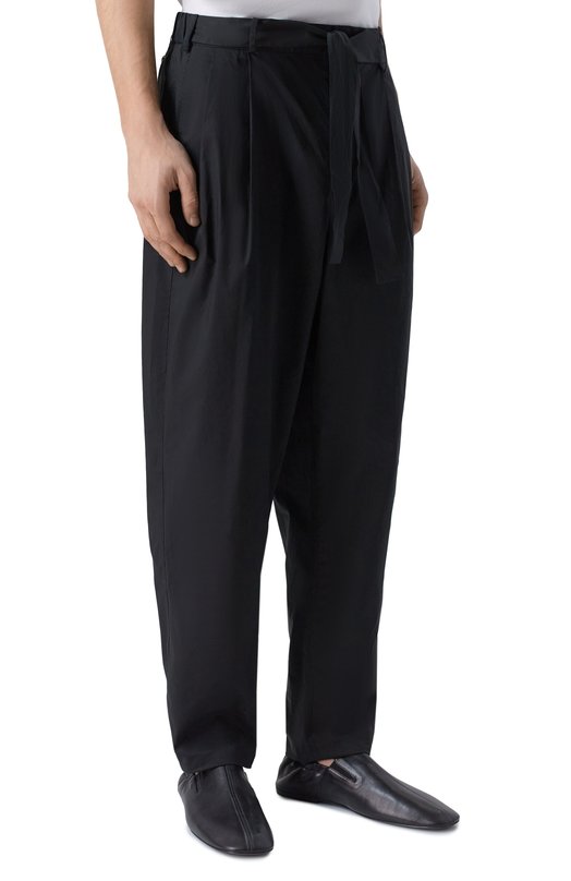 Хлопковые брюки 139Dec PN359 Чёрный  PN359 Фото 3