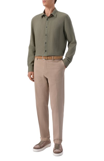 Льняная рубашка 120% LINO, арт. 33ALIM1PKA/0115/000, фото 2