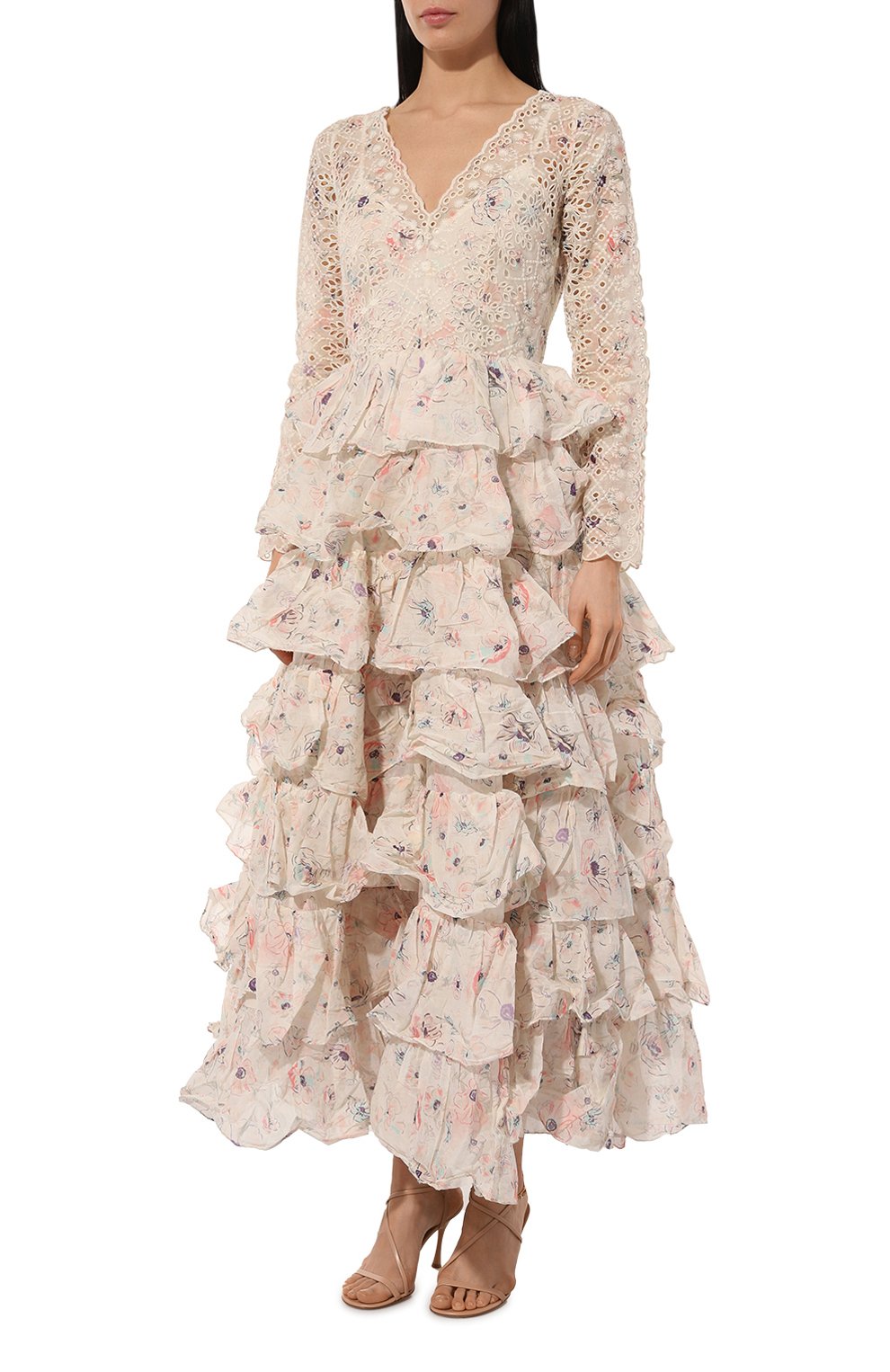 Хлопковое платье ZIMMERMANN, арт. 9840DSS241, фото 3