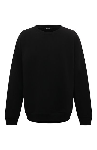 Хлопковый свитшот BALMAIN, арт. AH1JS047BB16, фото 1
