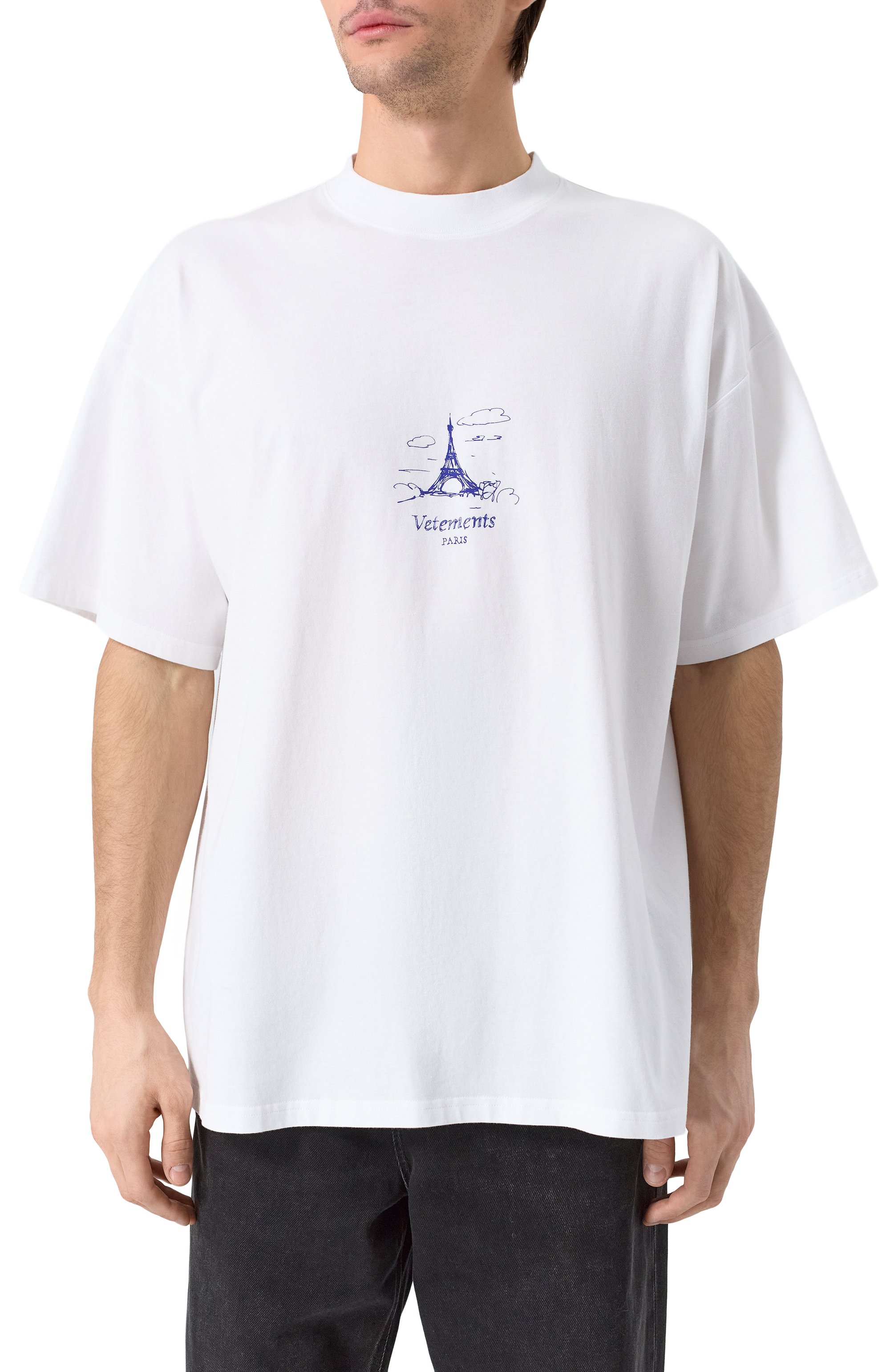 Хлопковая футболка VETEMENTS, арт. UA66TR705W, фото 7