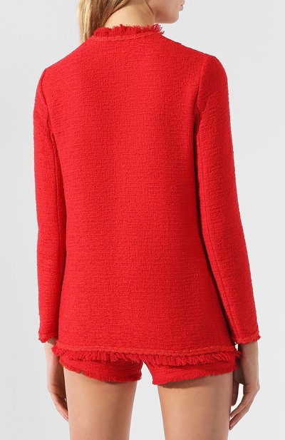 Твидовый жакет ERMANNO ERMANNO SCERVINO, арт. 44 T CP07 STU, фото 4