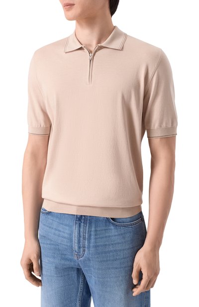 Поло из хлопка и шелка MVST, арт. M26.CSM.K425, фото 3