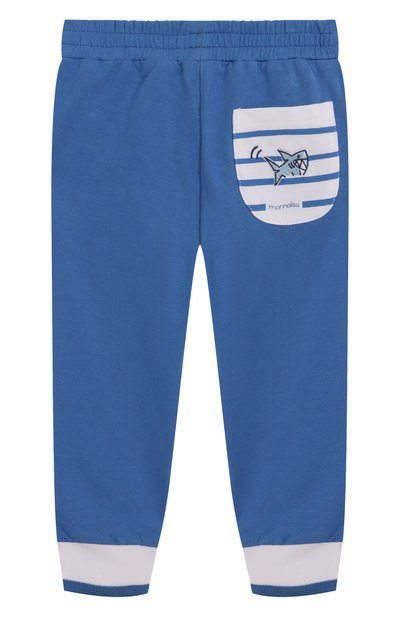 Хлопковые джоггеры MONNALISA, арт. 28E404, фото 2