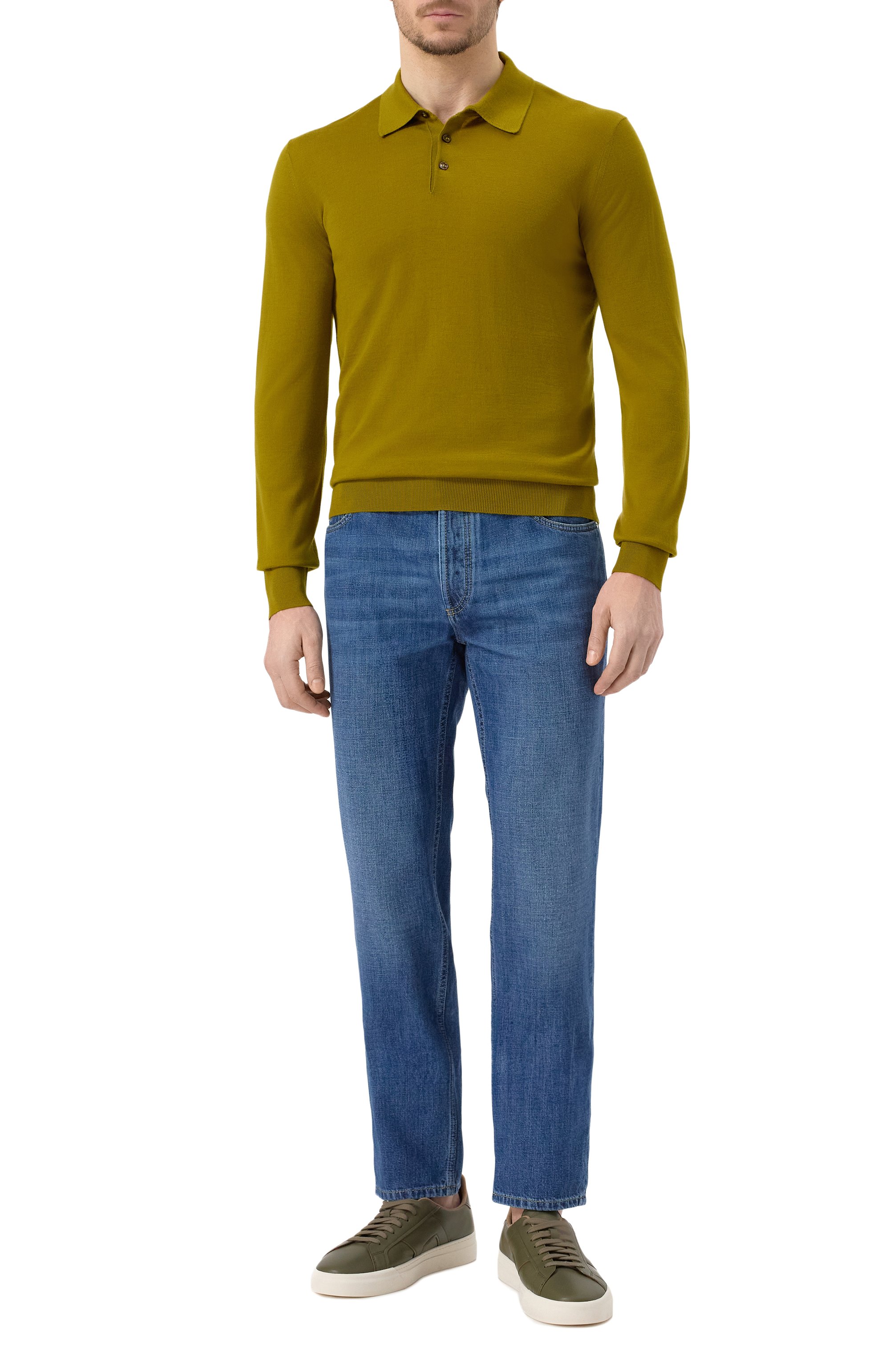 Шерстяное поло DOLCE & GABBANA, арт. GXZ25T/JCVZS, фото 2