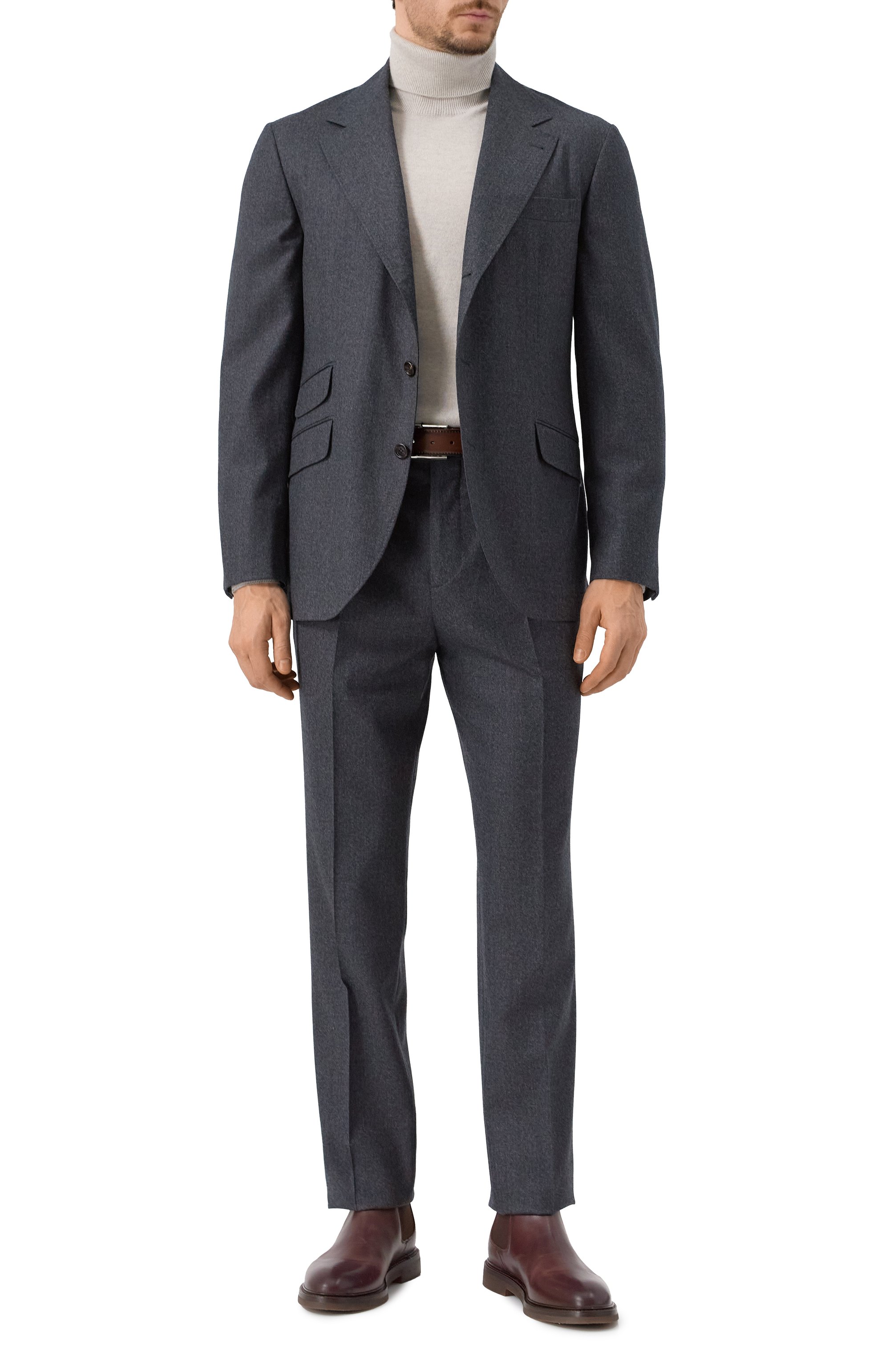 Шерстяной костюм BRUNELLO CUCINELLI, арт. ME226LDWH, фото 2