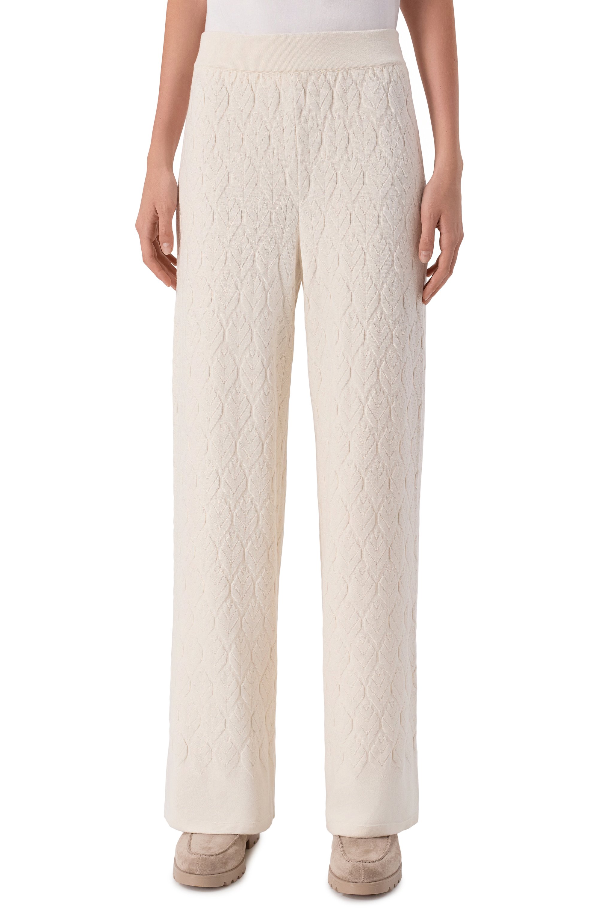 Брюки из шелка и кашемира FREEAGE, арт. W26.PT181.6030.101, фото 3