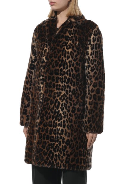 Шуба из норки SAINT LAURENT, арт. 692384/Y7ZK2, фото 3