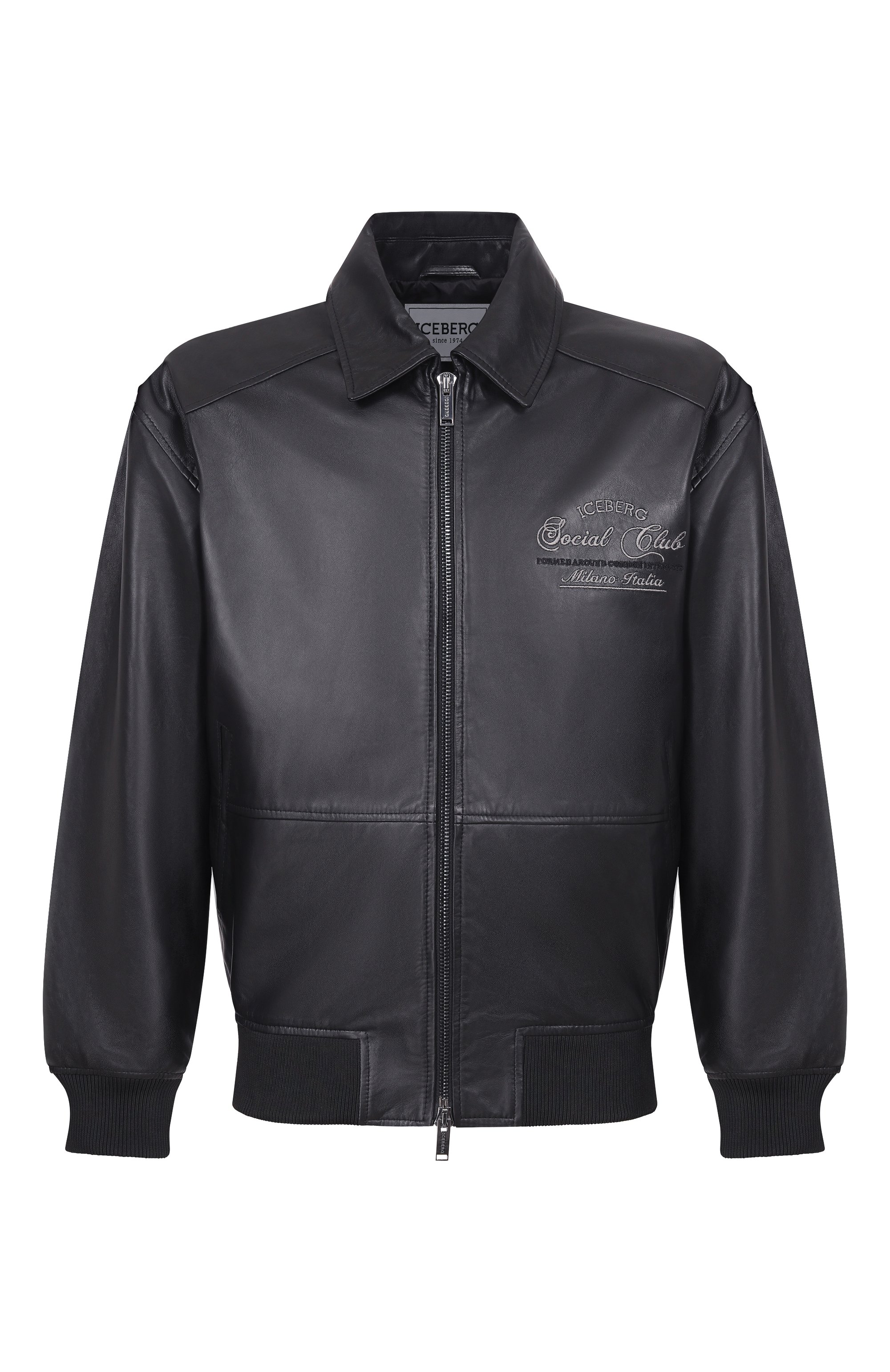 Кожаный бомбер ICEBERG, арт. Z020/6805, фото 1