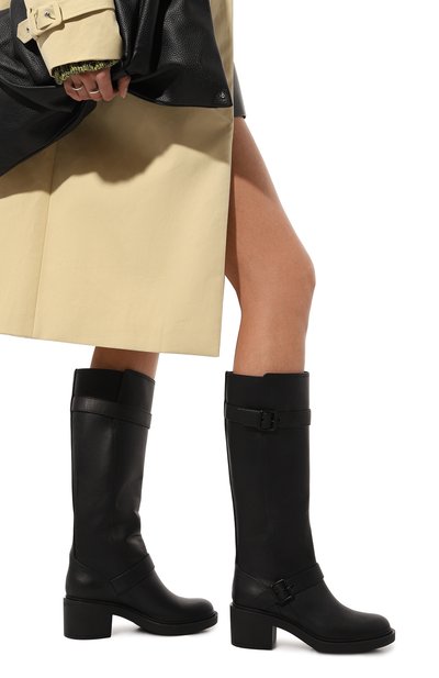 Кожаные сапоги ryder GIANVITO ROSSI, арт. G80332.45G0M.CLNNER0, фото 3