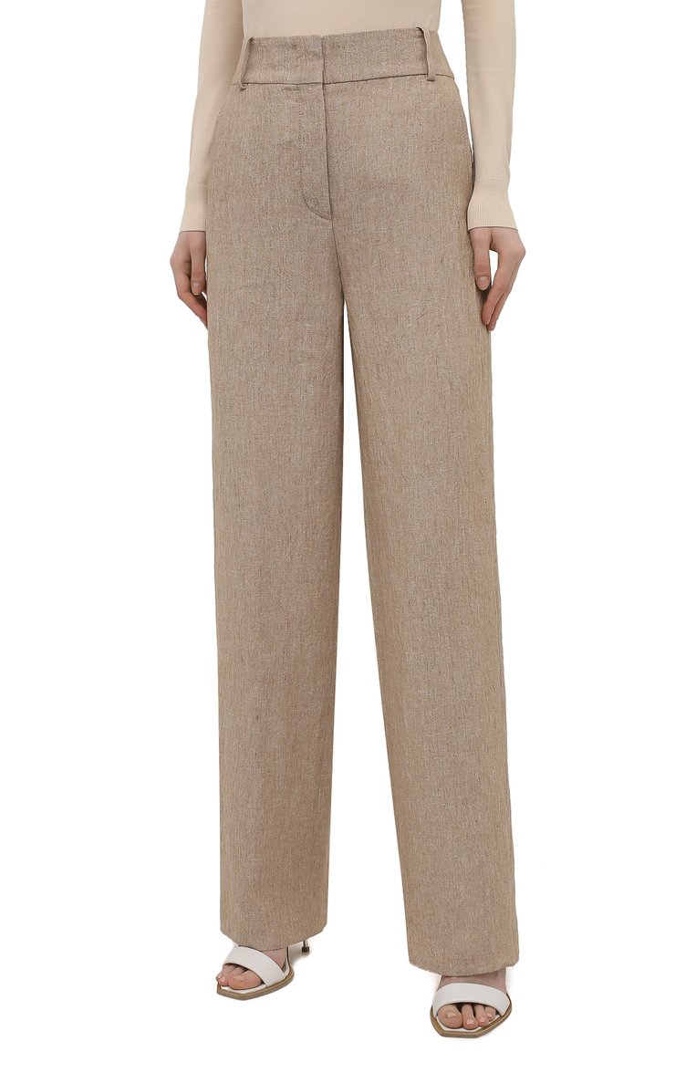 Льняные брюки GIORGIO ARMANI, арт. 1WHPP0JF/T022Q, фото 1