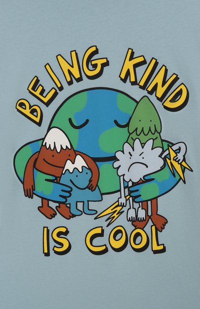 Хлопковая футболка STELLA MCCARTNEY, арт. TX8P41, фото 3