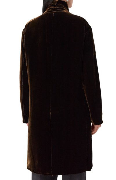 Бархатное пальто GIORGIO ARMANI, арт. GW001897/TE10831, фото 4