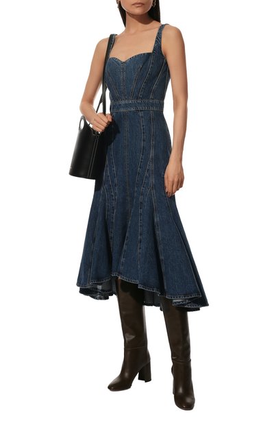 Джинсовое платье ALEXANDER MCQUEEN, арт. 682942/QMABP, фото 2