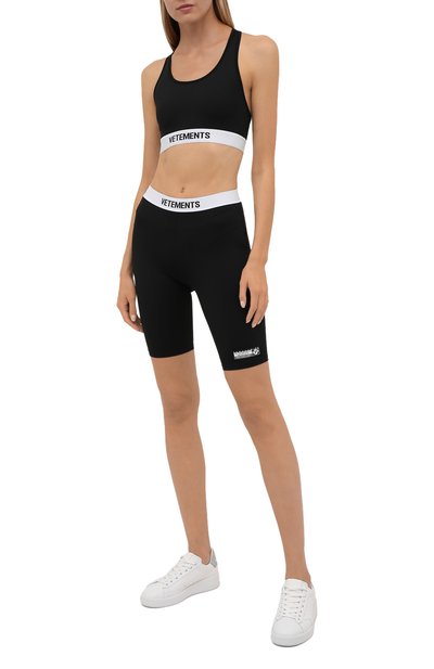 Шорты VETEMENTS, арт. WA52TR210X 1332/BLACK/WHITE, фото 2