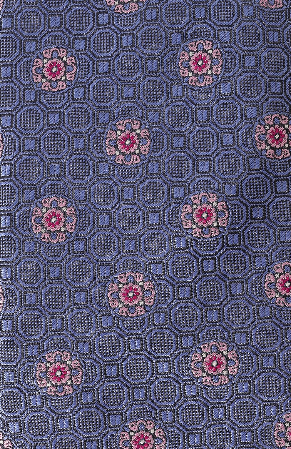 Шелковый галстук CANALI синего цвета по цене 17600 руб., арт. 18/HJ03661, фото 4 Шелковый галстук CANALI, арт. 18/HJ03661, фото 4