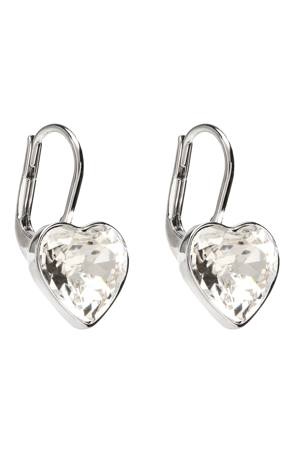 Серьги bella heart SWAROVSKI серебряного цвета по цене 5385 руб., арт. 5515191, фото 3 Серьги bella heart SWAROVSKI, арт. 5515191, фото 3