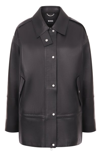 Кожаная куртка BOSS, арт. 50544445, фото 1