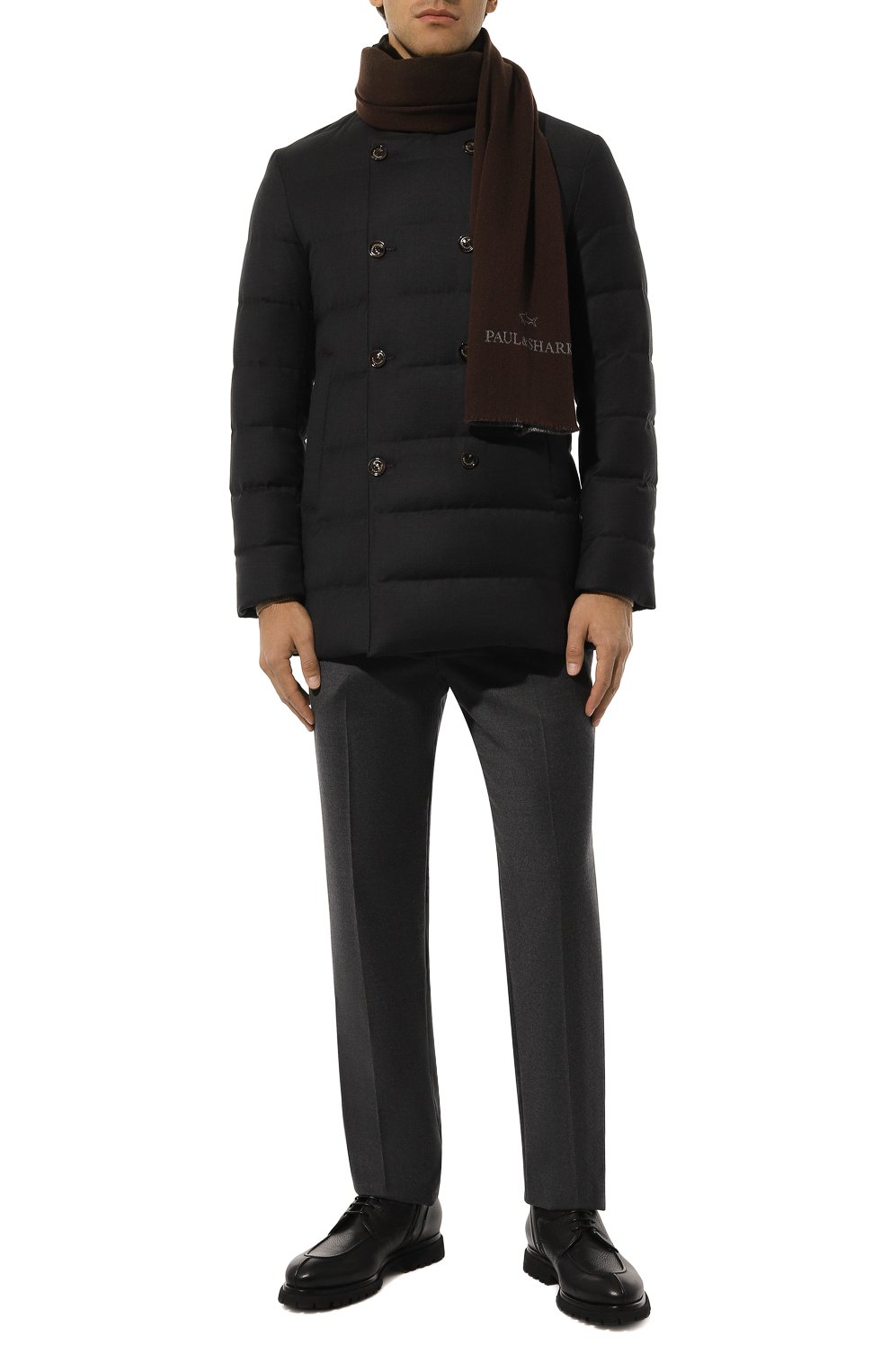 Шерстяной шарф PAUL&SHARK, арт. 14317006, фото 3