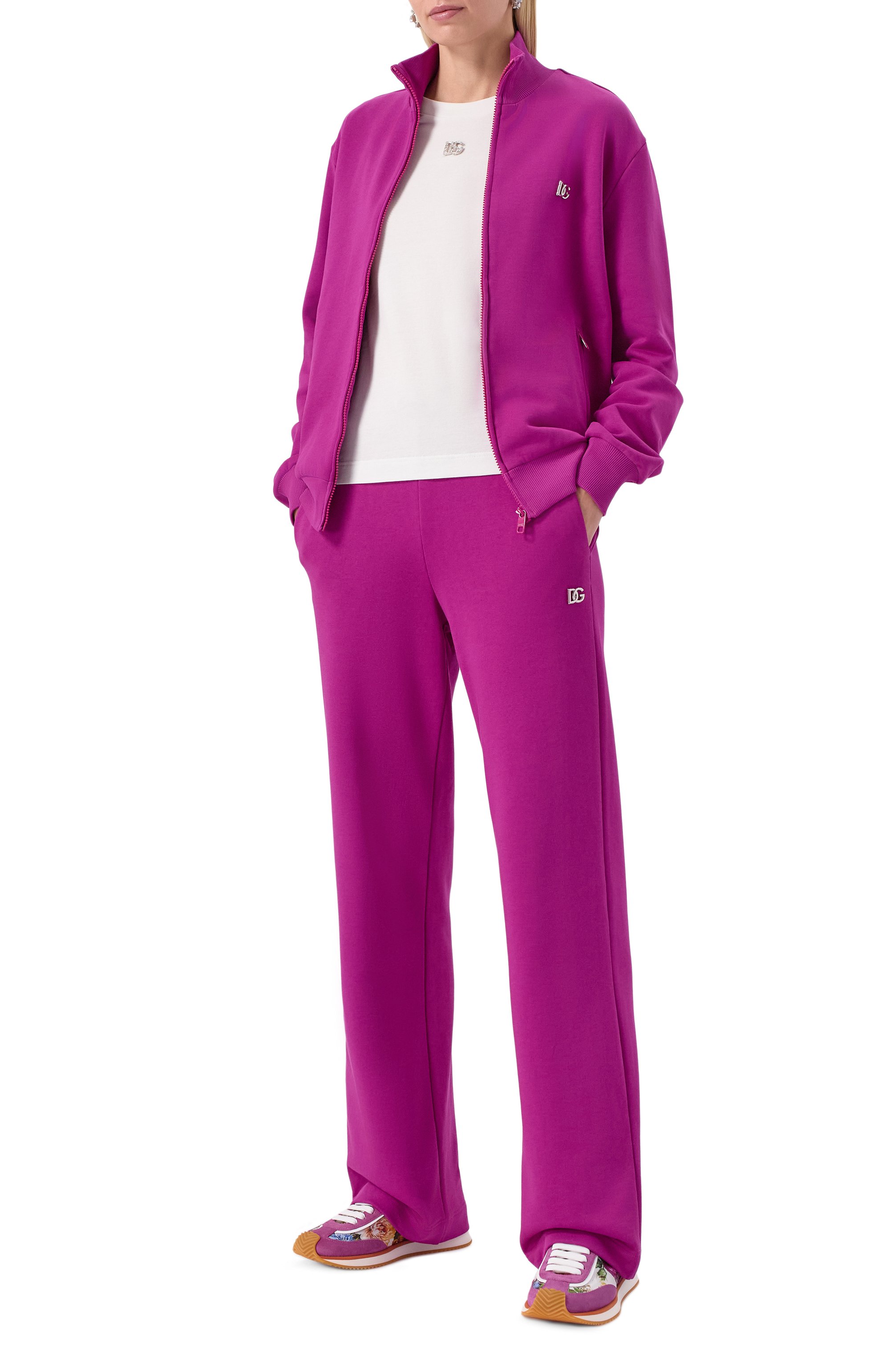 Комбинированные кроссовки dg cushion DOLCE & GABBANA, арт. CK2288/AI907, фото 2