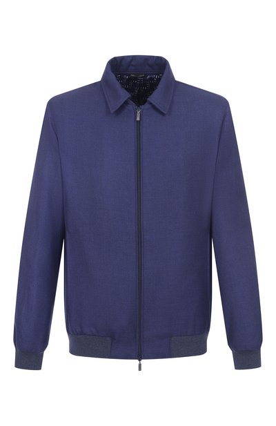 Мужской бомбер из кашемира и шелка ZILLI, арт. APLU00M0336V00000_SET