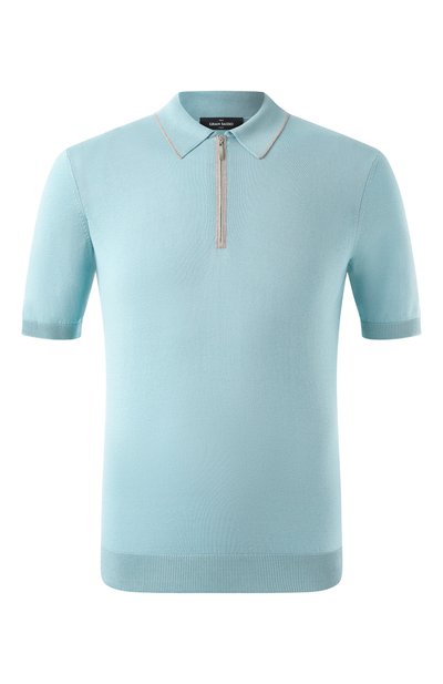 Мужская шелковое поло GRAN SASSO, арт. 43166/23506