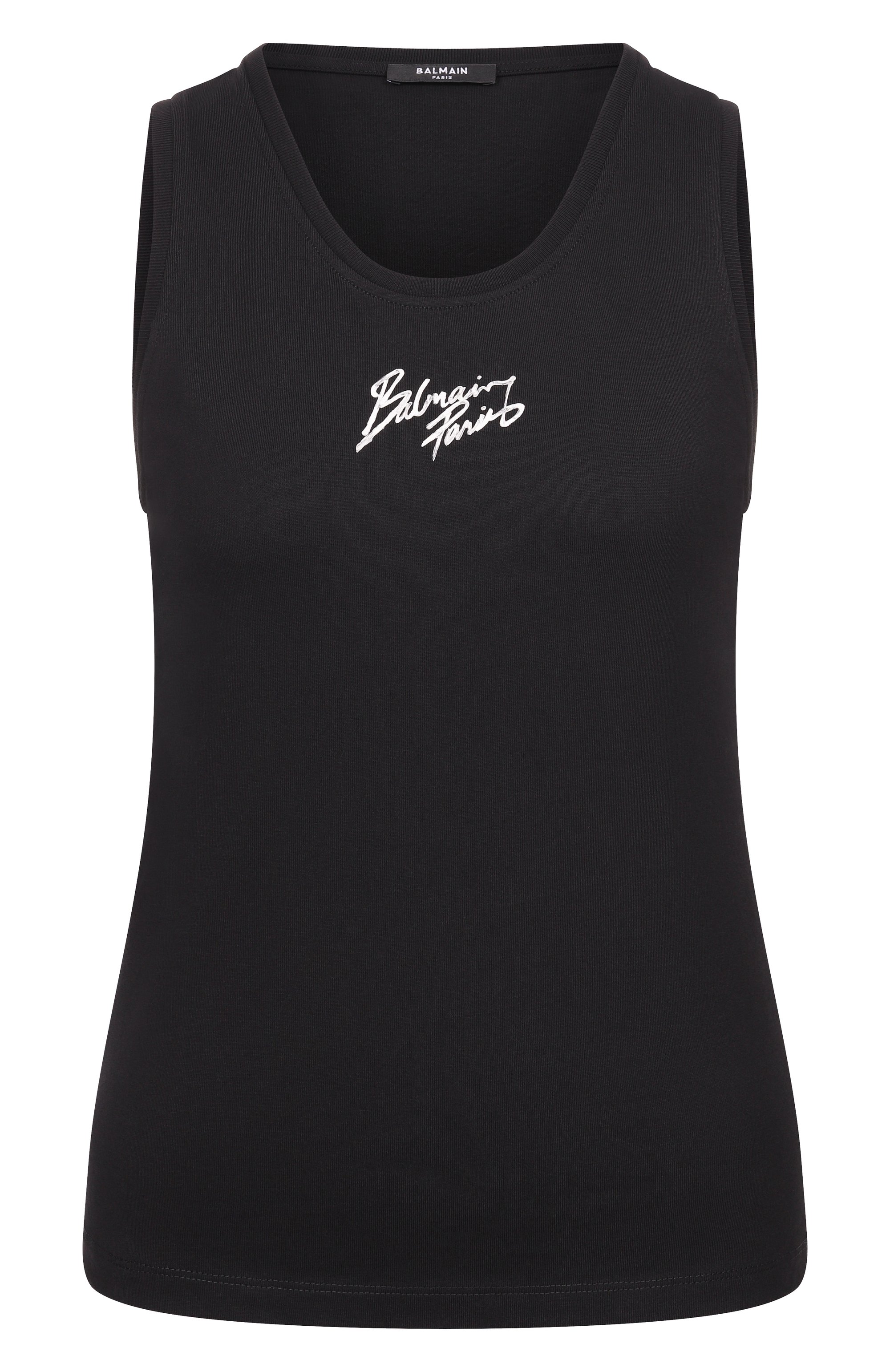 Хлопковая майка BALMAIN, арт. GF1EB075/BD40, фото 1