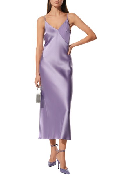 Двустороннее атласное платье LESYANEBO, арт. FW22/H-212/Qu, фото 2