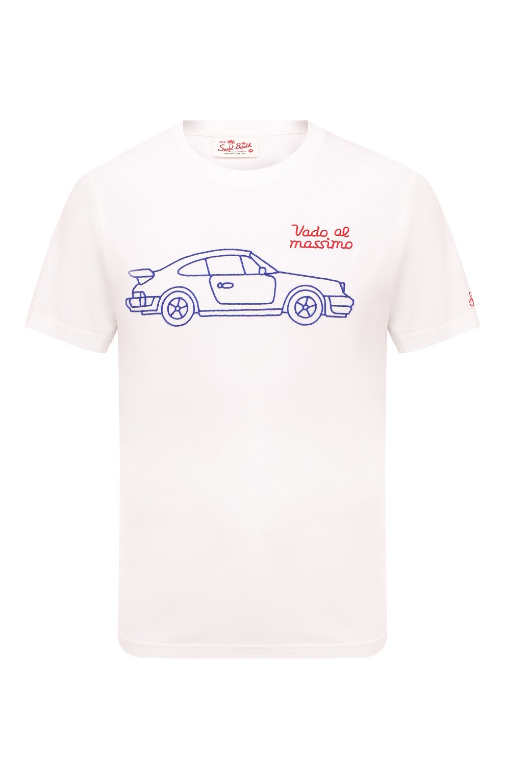 Хлопковая футболка MC2 SAINT BARTH, арт. STBM/TSHIRT MAN/00091D, фото 1