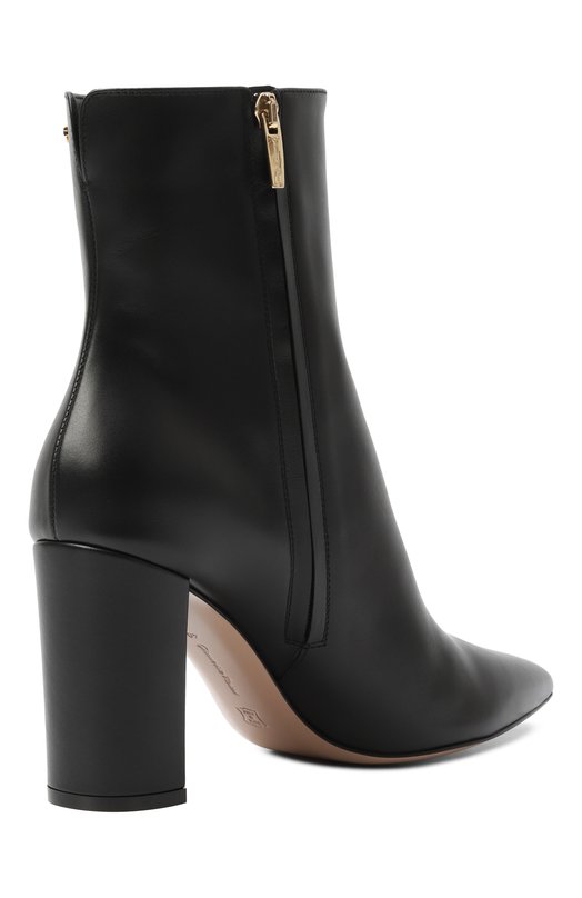 Кожаные ботильоны Lyell 85 Gianvito Rossi G73134.85RIC.VGINER0 Чёрный  G73134.85RIC.VGINER0 Фото 5