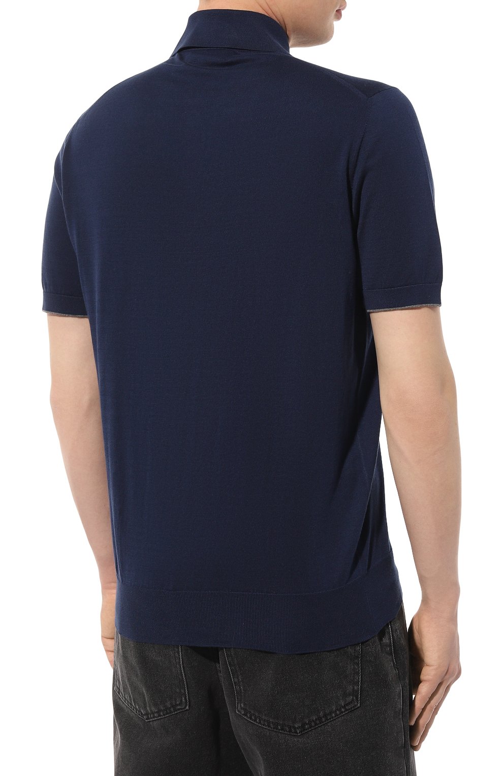 Хлопковое поло BRUNELLO CUCINELLI, арт. M29800125, фото 4