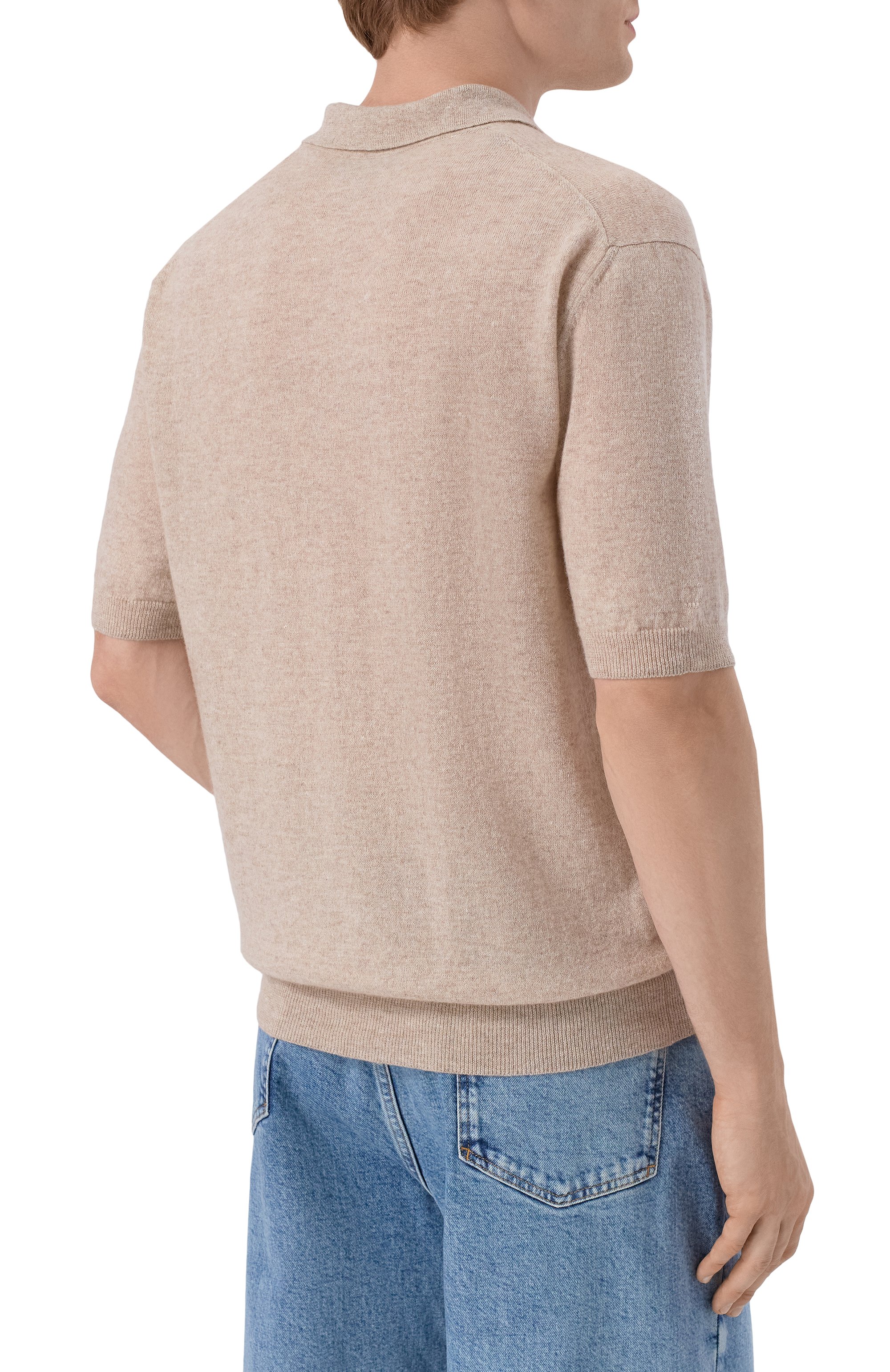 Поло из кашемира и льна PAUL&SHARK, арт. 26411638, фото 4