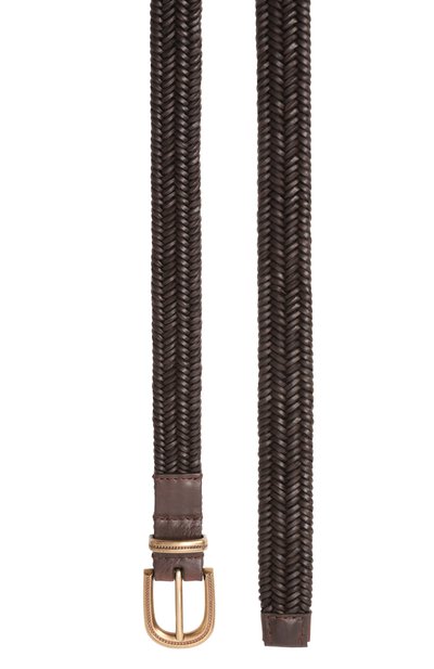 Кожаный ремень BRUNELLO CUCINELLI, арт. M0NAPC228, фото 3